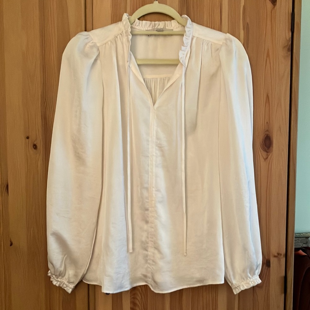Loft satin-like blouse
